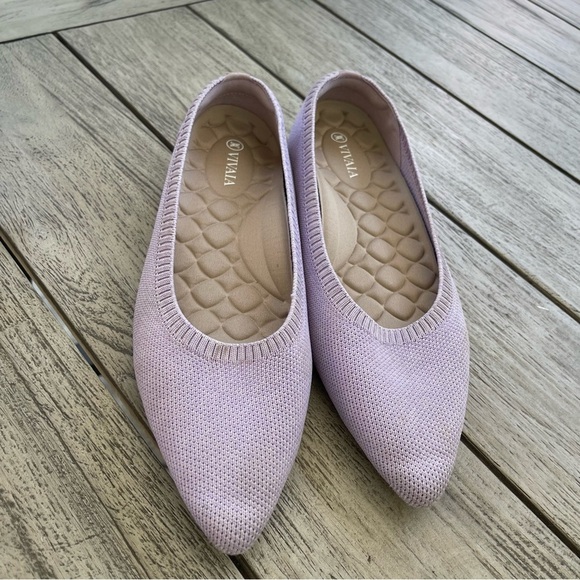Vivaia Aria 5 Pointed Toe Ballet Flat Womens Size 8.5 (39.5 EU) - Picture 7 of 9